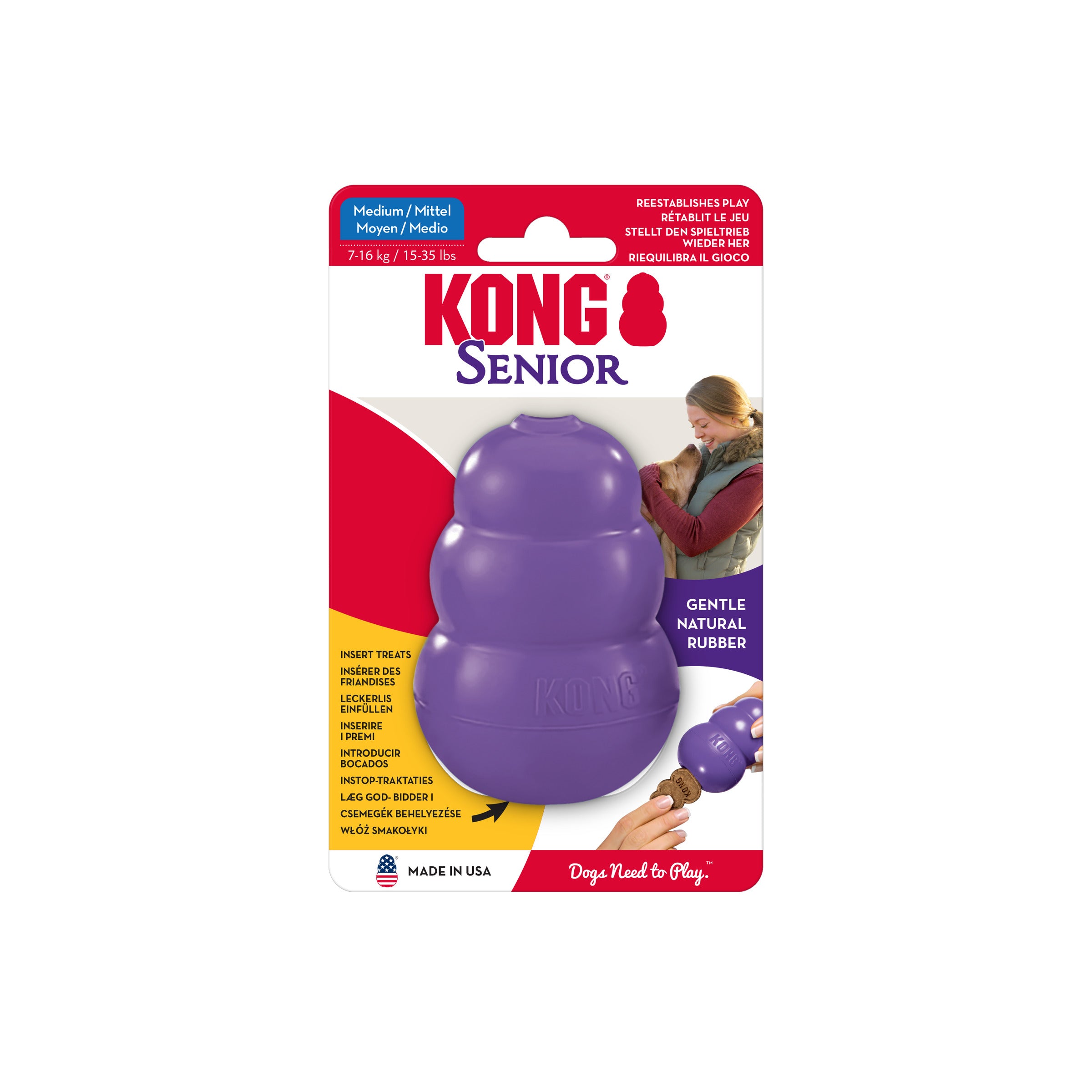 KONG Senior Treat Dispenser