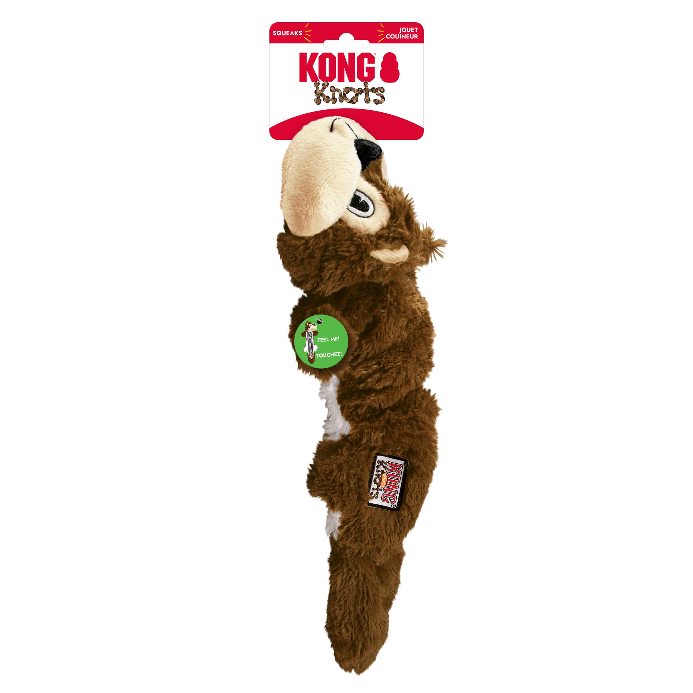 KONG Scrunch Knots Squirrel