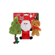 All for Paws Ho Ho Ho Holiday Dog Toys (3 Pack) - Wuffies