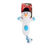 All for Paws Merry Tug & Fetch Snowman Christmas Dog Toy - Wuffies