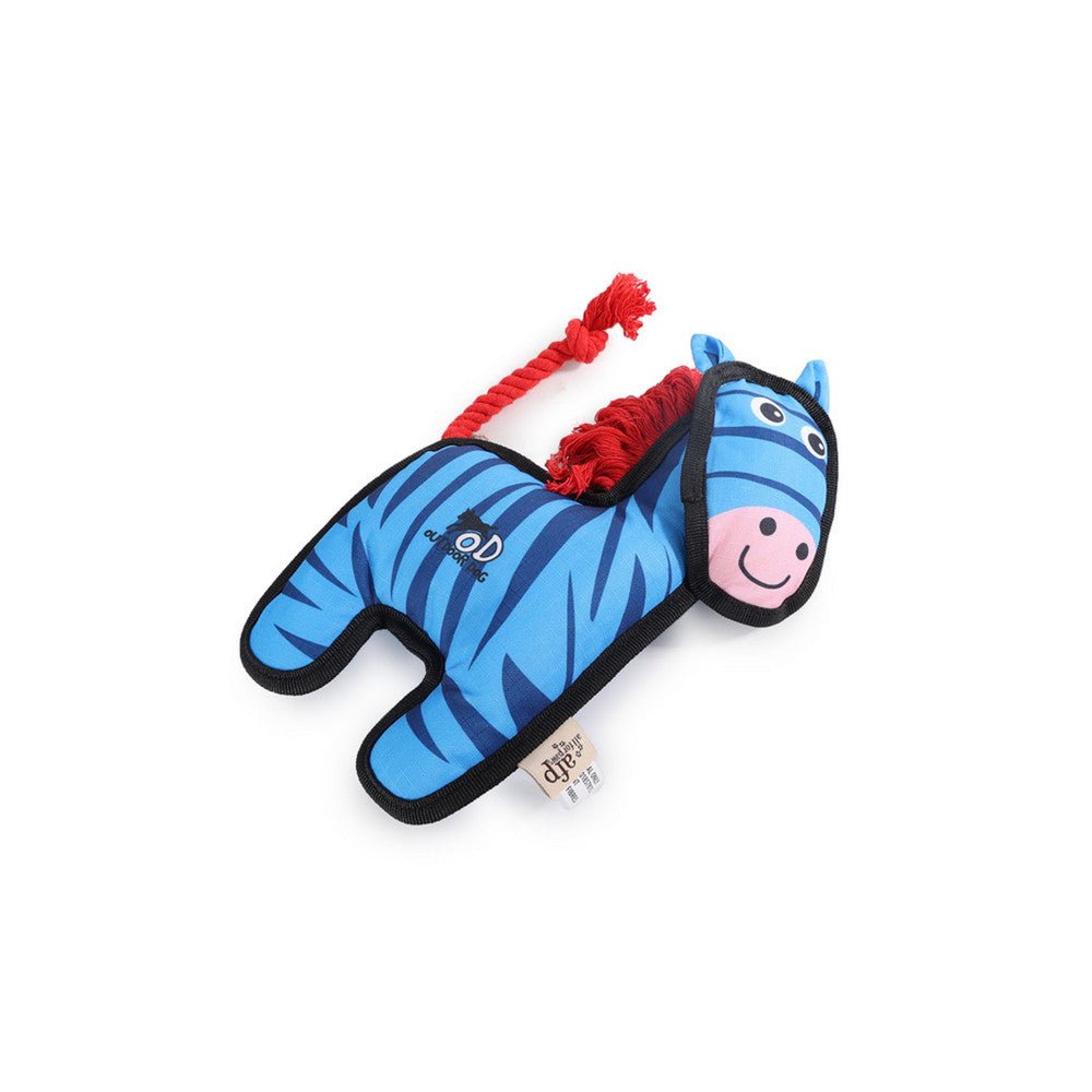 All For Paws Outdoor Ballistic Zebra Dog Toy - Wuffies