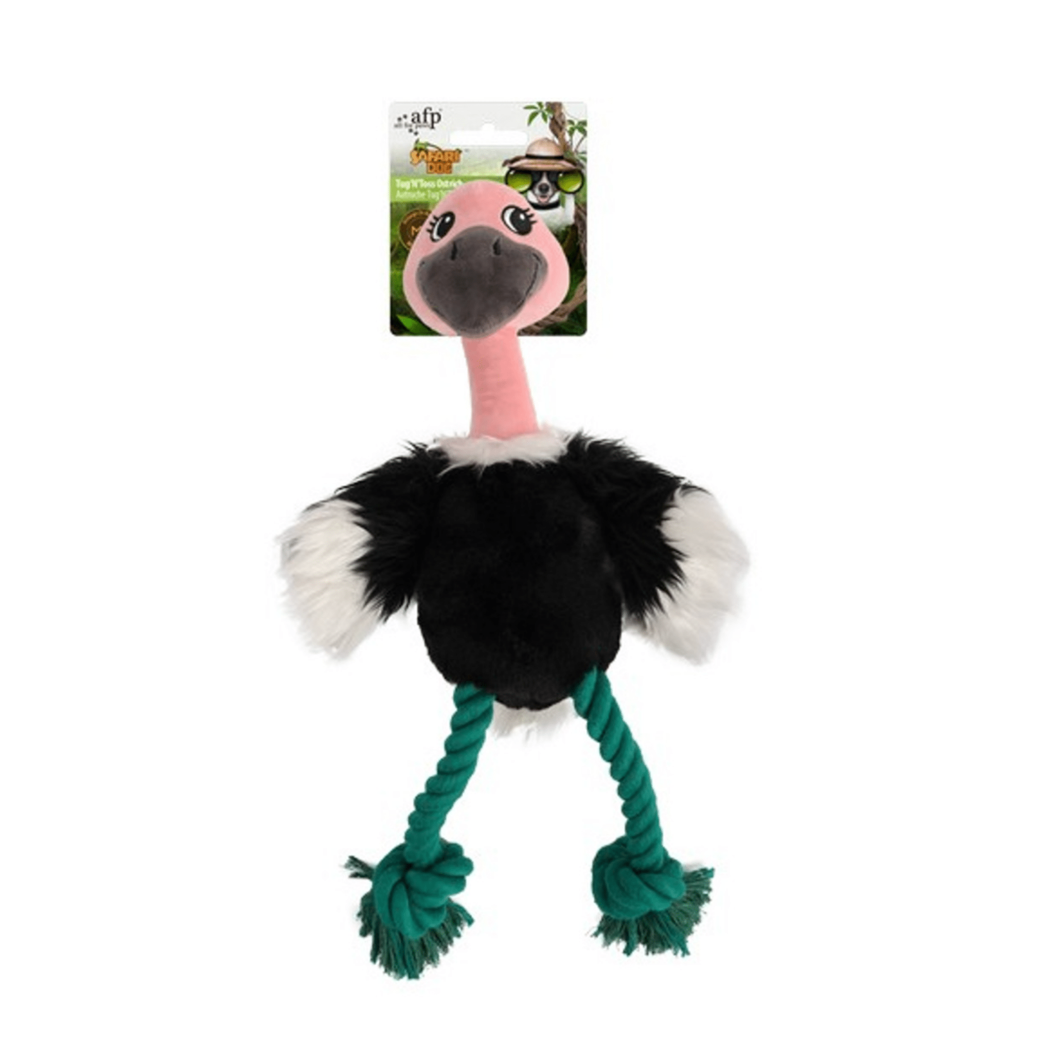 All For Paws Safari Jungle Ostrich - Wuffies