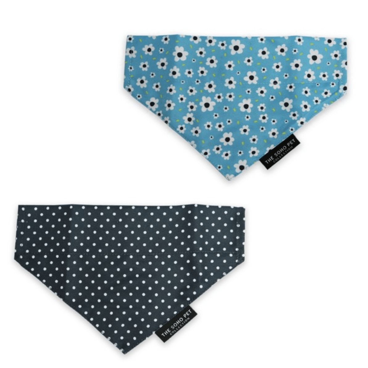 Ancol Soho Collection Bandana Set (Daisies & Polka Dot) - Wuffies