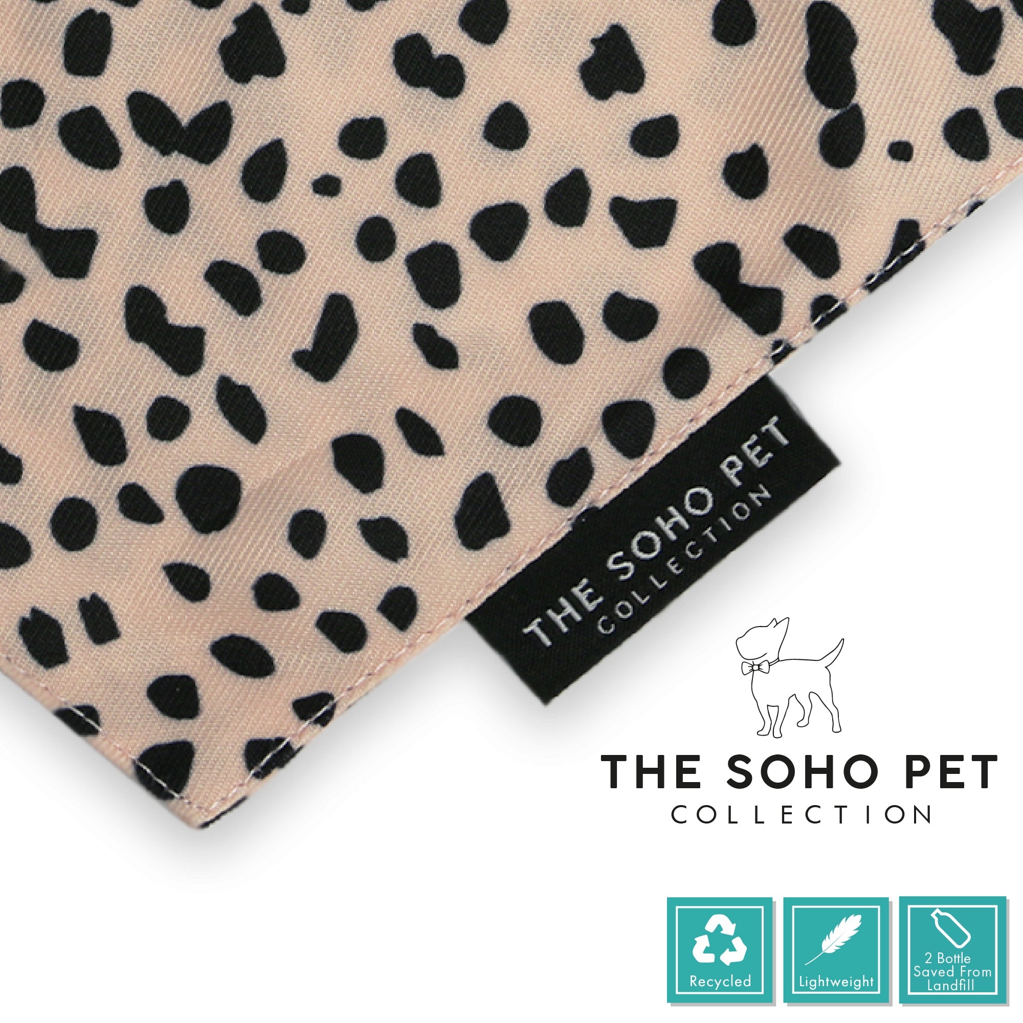 Ancol Soho Collection Bandana Set (Dalmatian & ZigZag) - Wuffies
