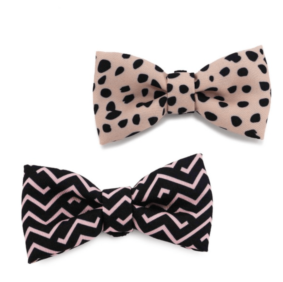 Ancol Soho Collection Patterned Bow Tie Set (Dalmatian & ZigZag) - Wuffies