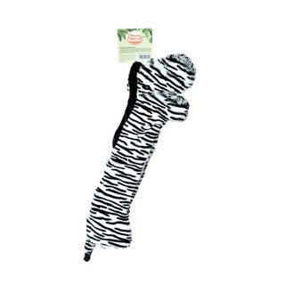 Animal Instincts Jungle Buddies Plush Zebra with Paper Crinkle - Wuffies