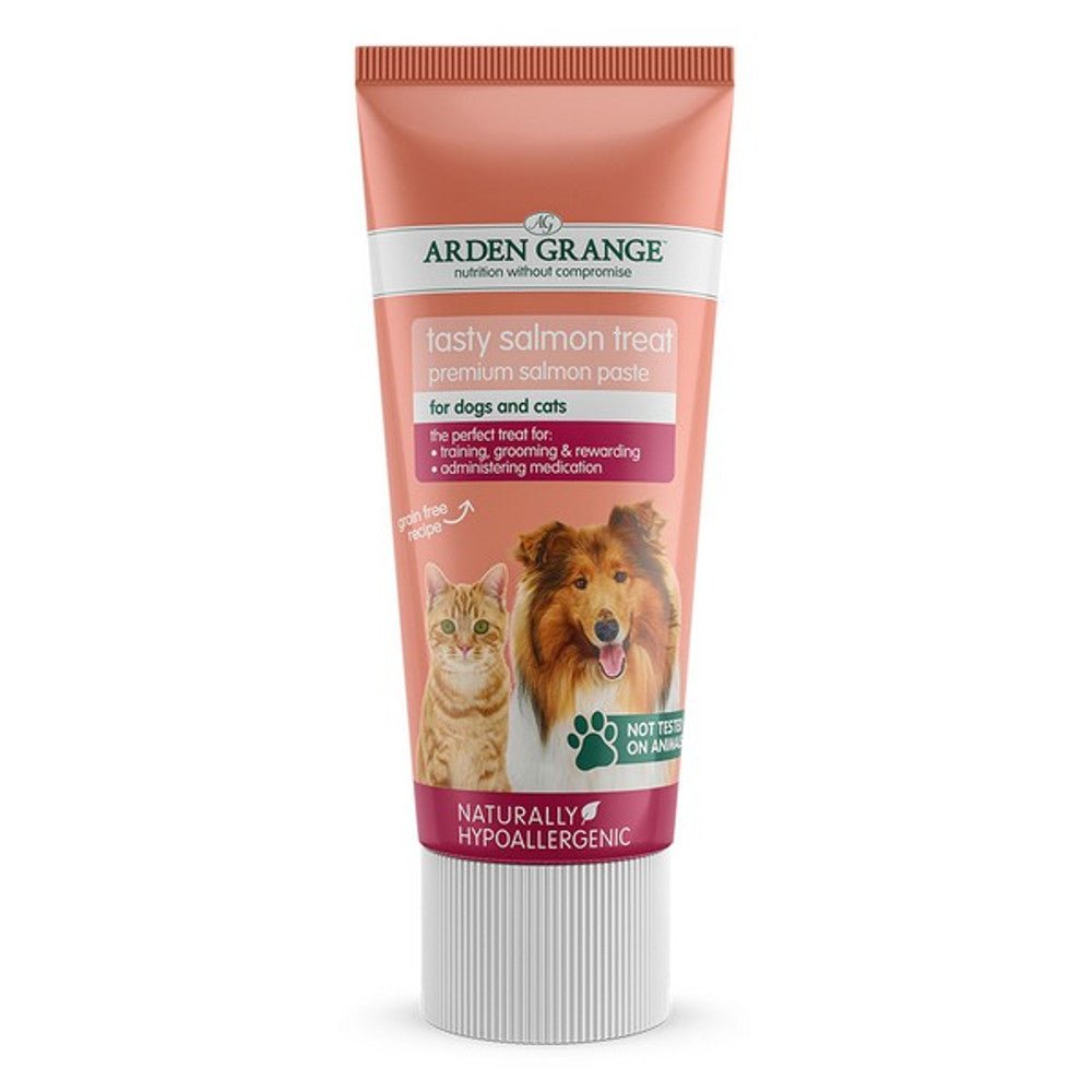 Arden Grange Premium Salmon Paste Treat (75g) - Wuffies