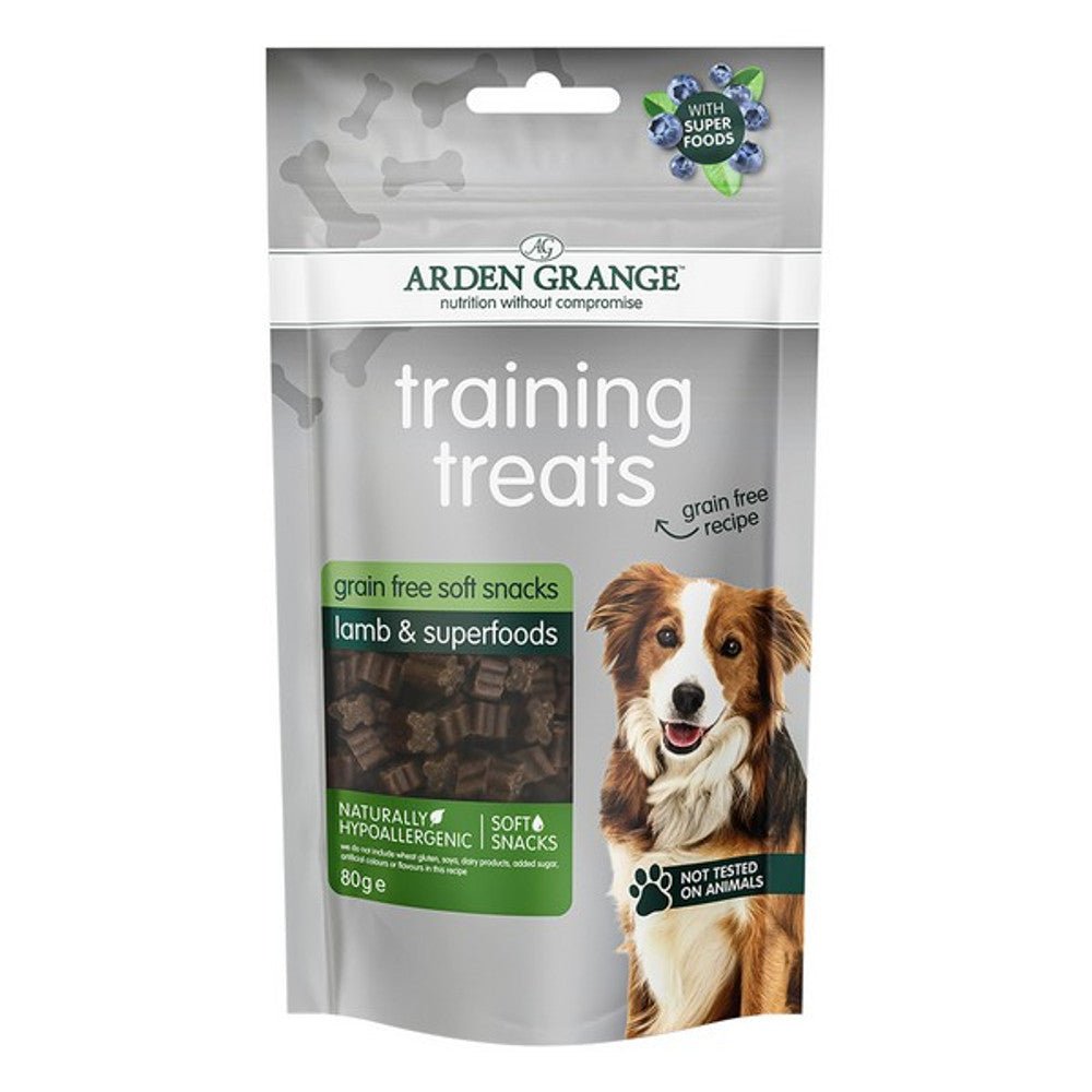 Arden Grange Training Treats Grain Free Lamb & Superfoods (80g) - Wuffies