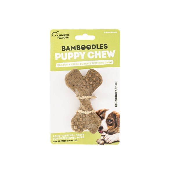 Bamboodles Puppy X Bone - Wuffies
