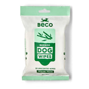 Beco Bamboo Travel Wipes Unscented (20 Wipes) - Wuffies
