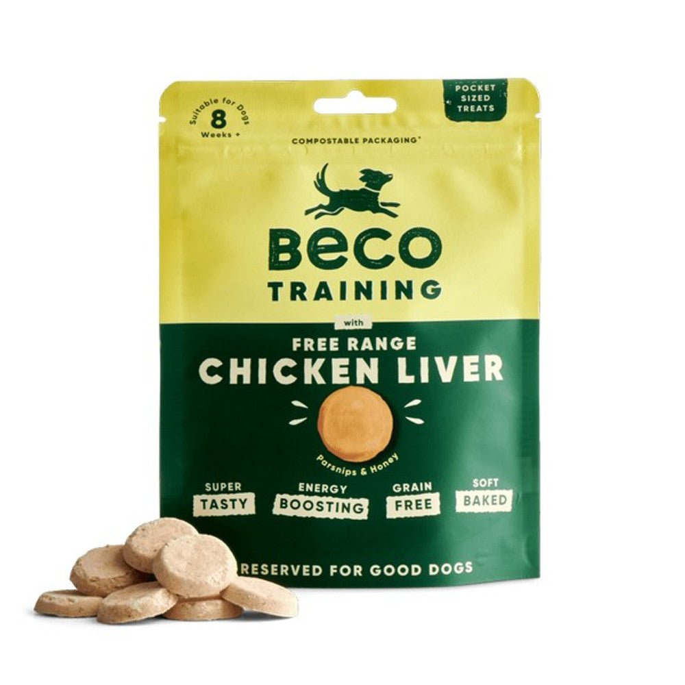 Beco Dog Treats Free Range Chicken Liver (60g) - Wuffies