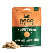 Beco Dog Treats Free Range Duck Liver with Sage & Carrot (60g) - Wuffies