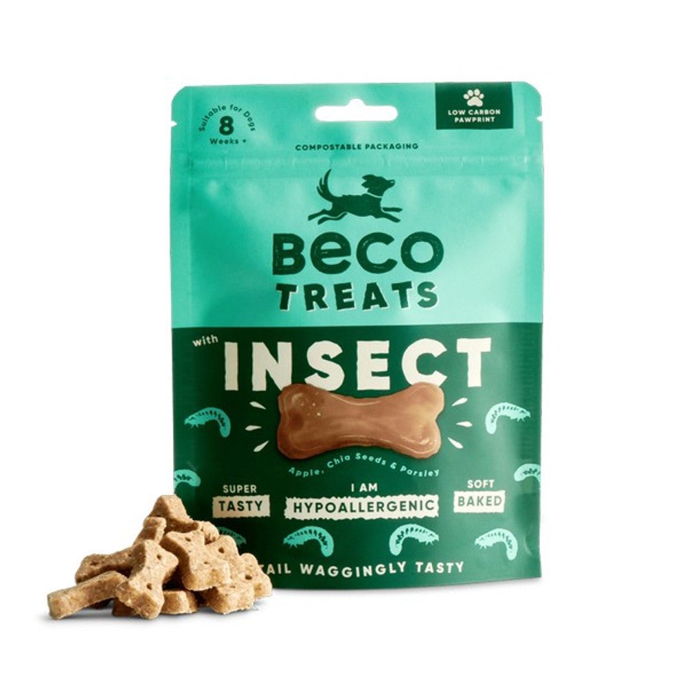 Beco Dog Treats Insect with Apple & Chia Seeds (70g) - Wuffies