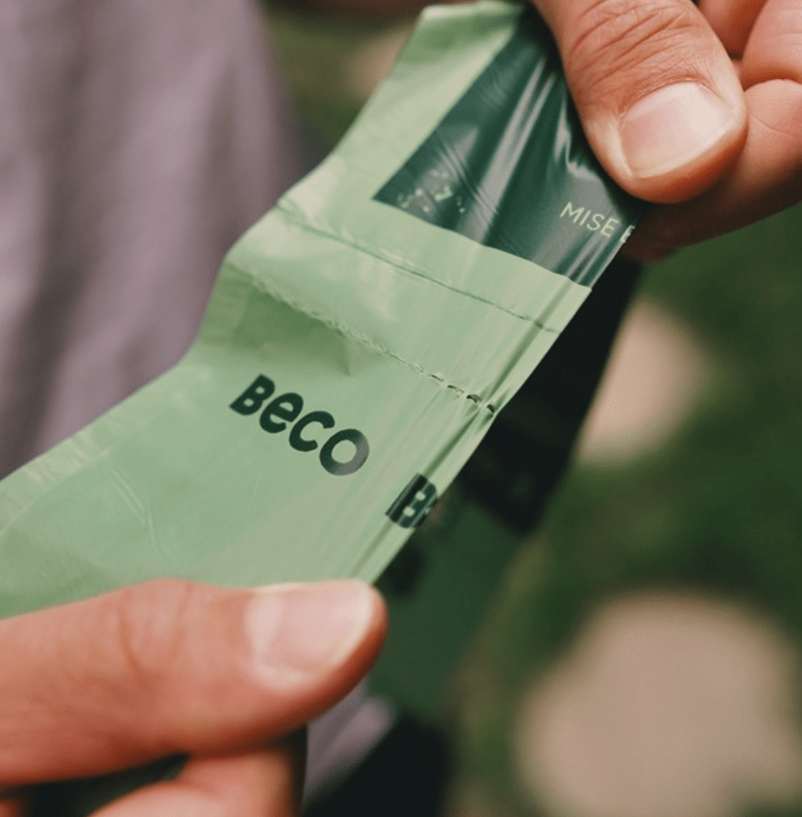 Beco Mint Scented Compostable Dog Poop Bags (120 Bags) - Wuffies