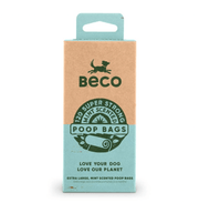 Beco Mint Scented Compostable Dog Poop Bags (120 Bags) - Wuffies