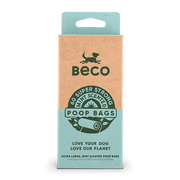 Beco Mint Scented Compostable Dog Poop Bags (60 Bags) - Wuffies