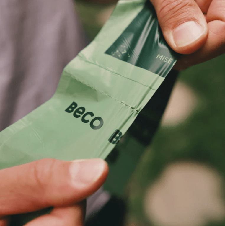 Beco Mint Scented Compostable Dog Poop Bags (60 Bags) - Wuffies