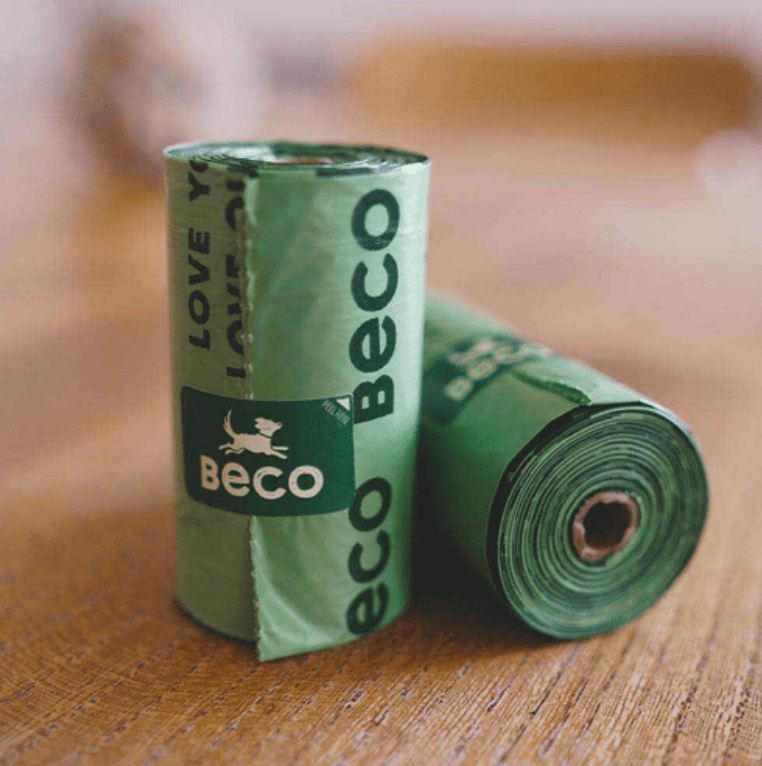 Beco Mint Scented Compostable Dog Poop Bags (60 Bags) - Wuffies