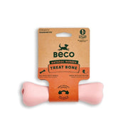 Beco Natural Rubber Chew Bone (Pink) - Wuffies