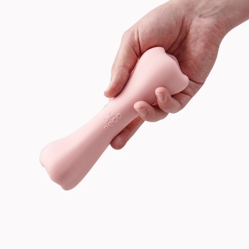 Beco Natural Rubber Chew Bone (Pink) - Wuffies