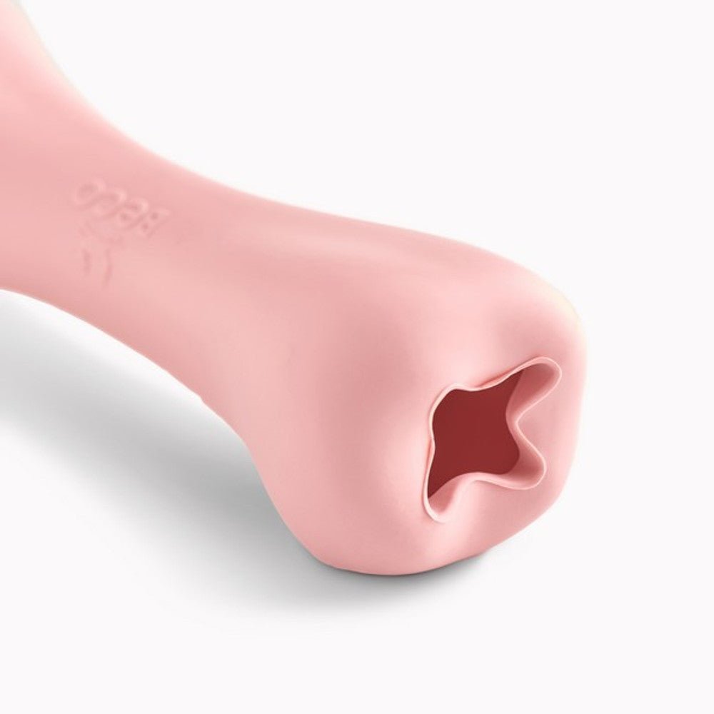 Beco Natural Rubber Chew Bone (Pink) - Wuffies