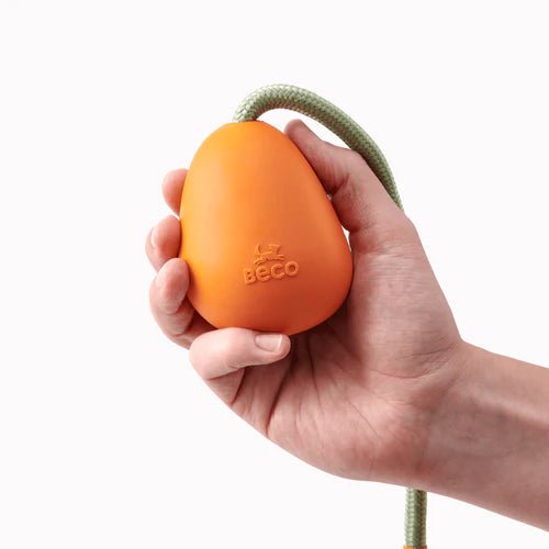 Beco Natural Rubber Pebble Slinger (Yellow) - Wuffies