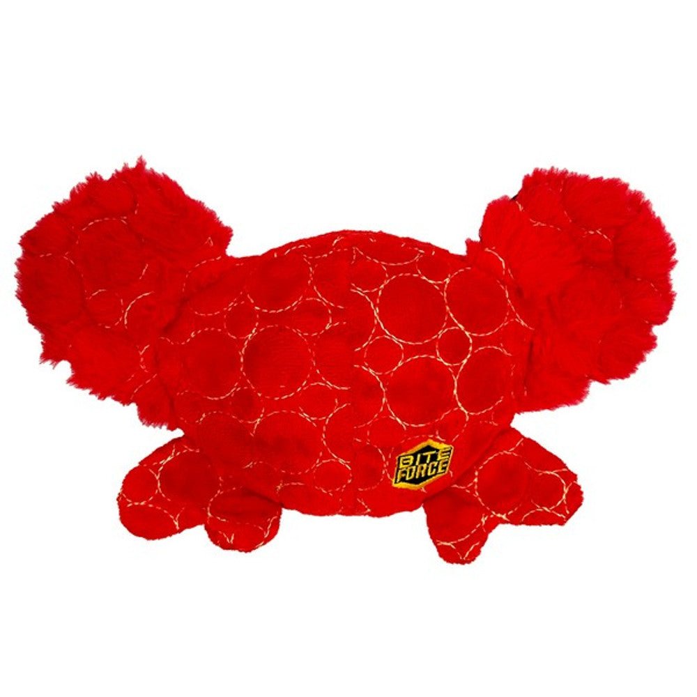 Bite Force Plush Crab Dog Toy - Wuffies