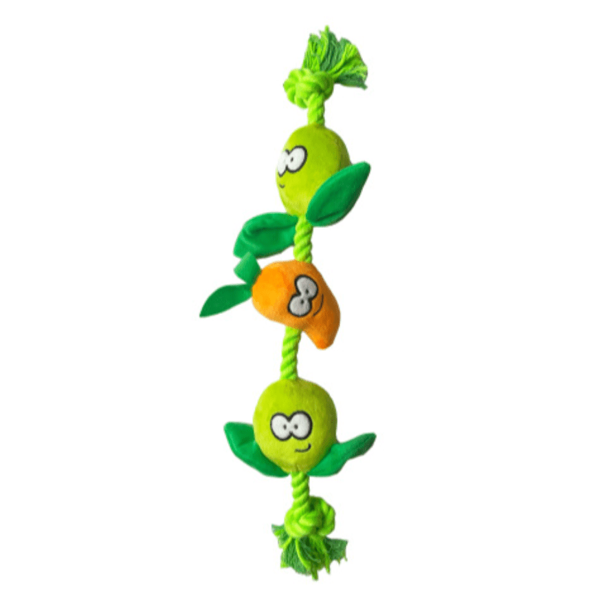 Christmas Veggie Rope Dog Toy - Wuffies