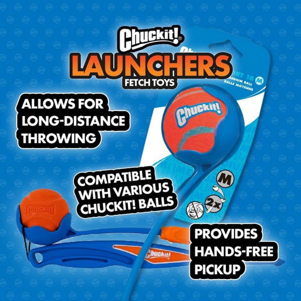 Chuckit! Sport 18 Ball Launcher (Medium, 46cm) - Wuffies
