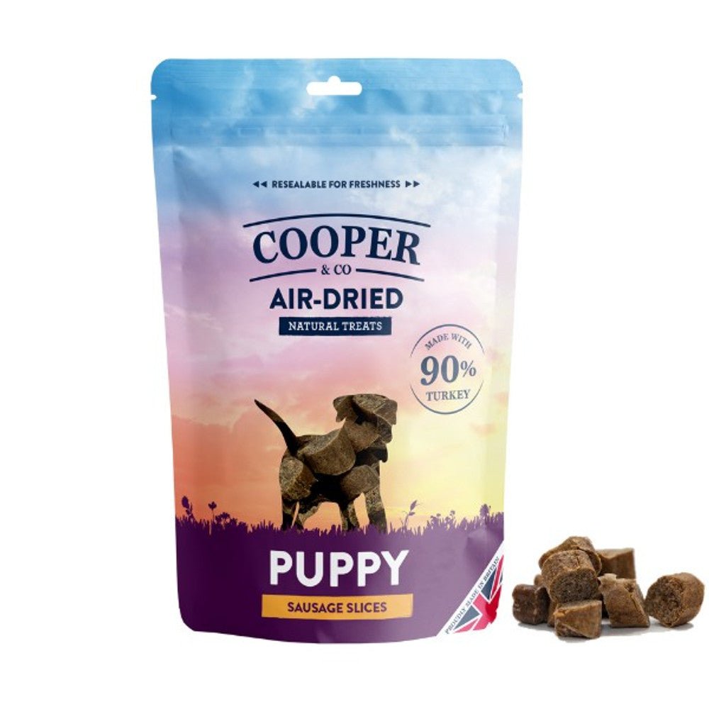 Cooper & Co Air Dried Treats Puppy Turkey (100g) - Wuffies