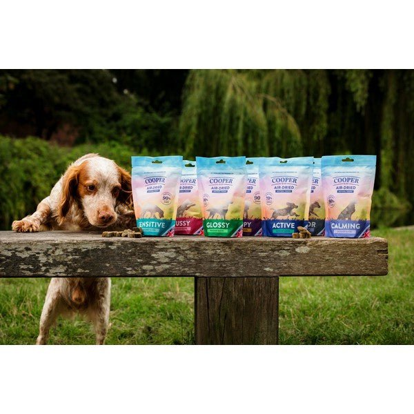 Cooper & Co Air Dried Treats Sensitive Duck & Turkey Sausage Slices (100g) - Wuffies