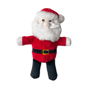 Cuddly Festive Christmas Santa Dog Toy (Small) - Wuffies