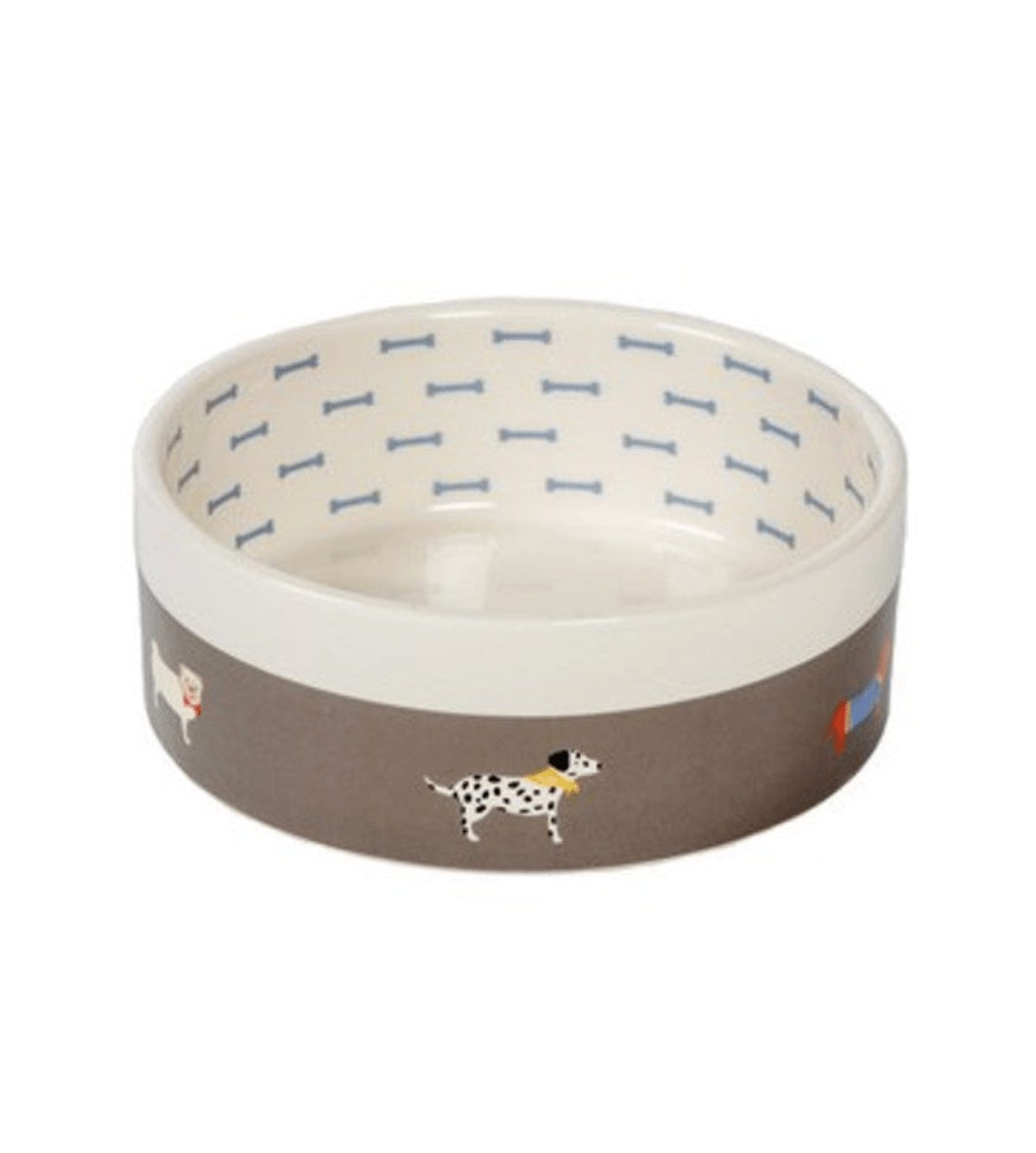 Danish Design FatFace Marching Dogs Pet Bowl (Large) - Wuffies