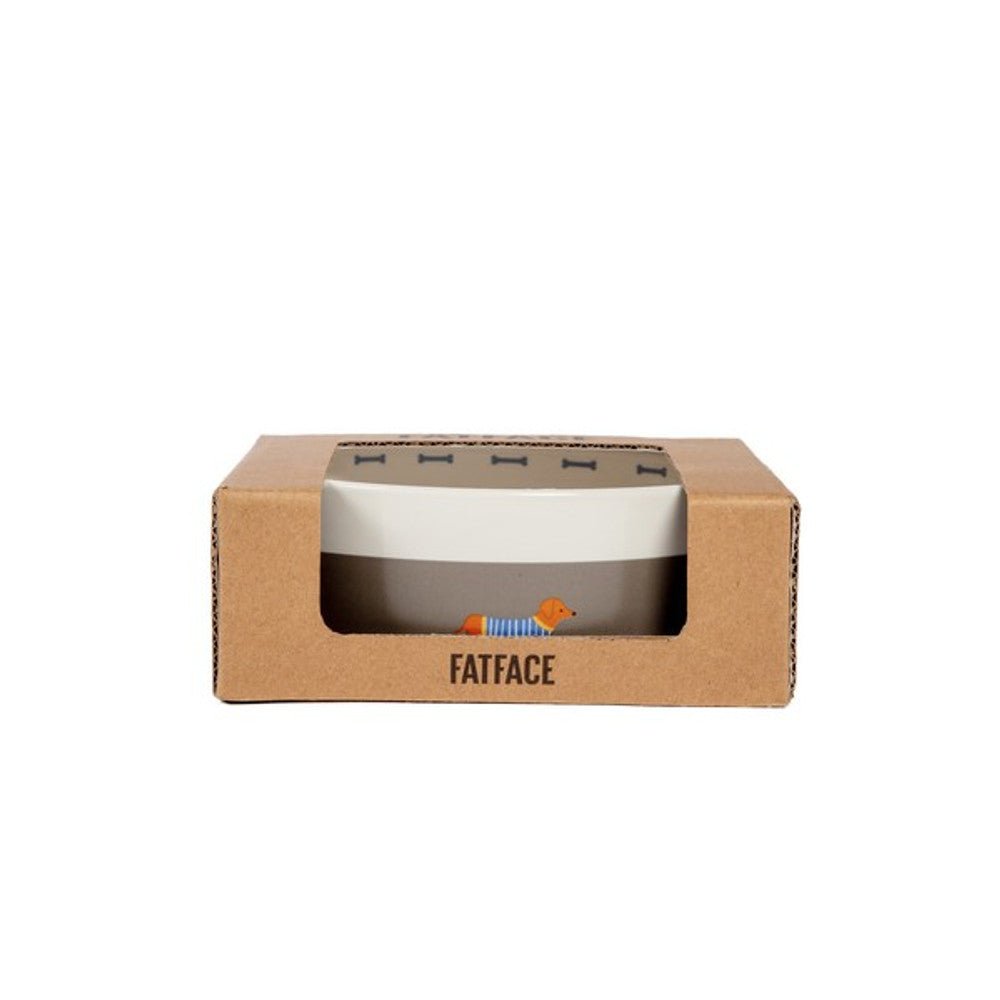 Danish Design FatFace Marching Dogs Pet Bowl (Medium) - Wuffies