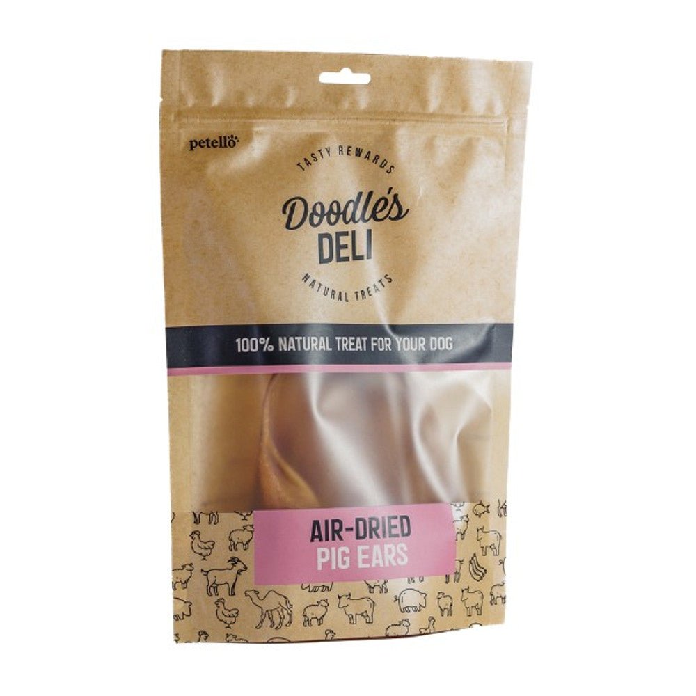 Doodle's Deli Air Dried Pig Ears (100g) - Wuffies
