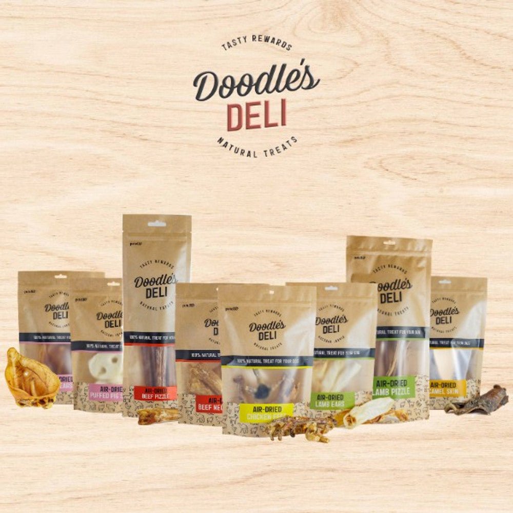 Doodle's Deli Air Dried Puffed Pigs Snout (80g) - Wuffies