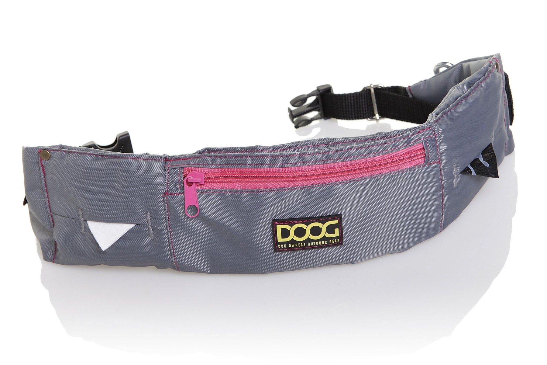DOOG Dog Walking Belt (Grey/Pink) - Wuffies