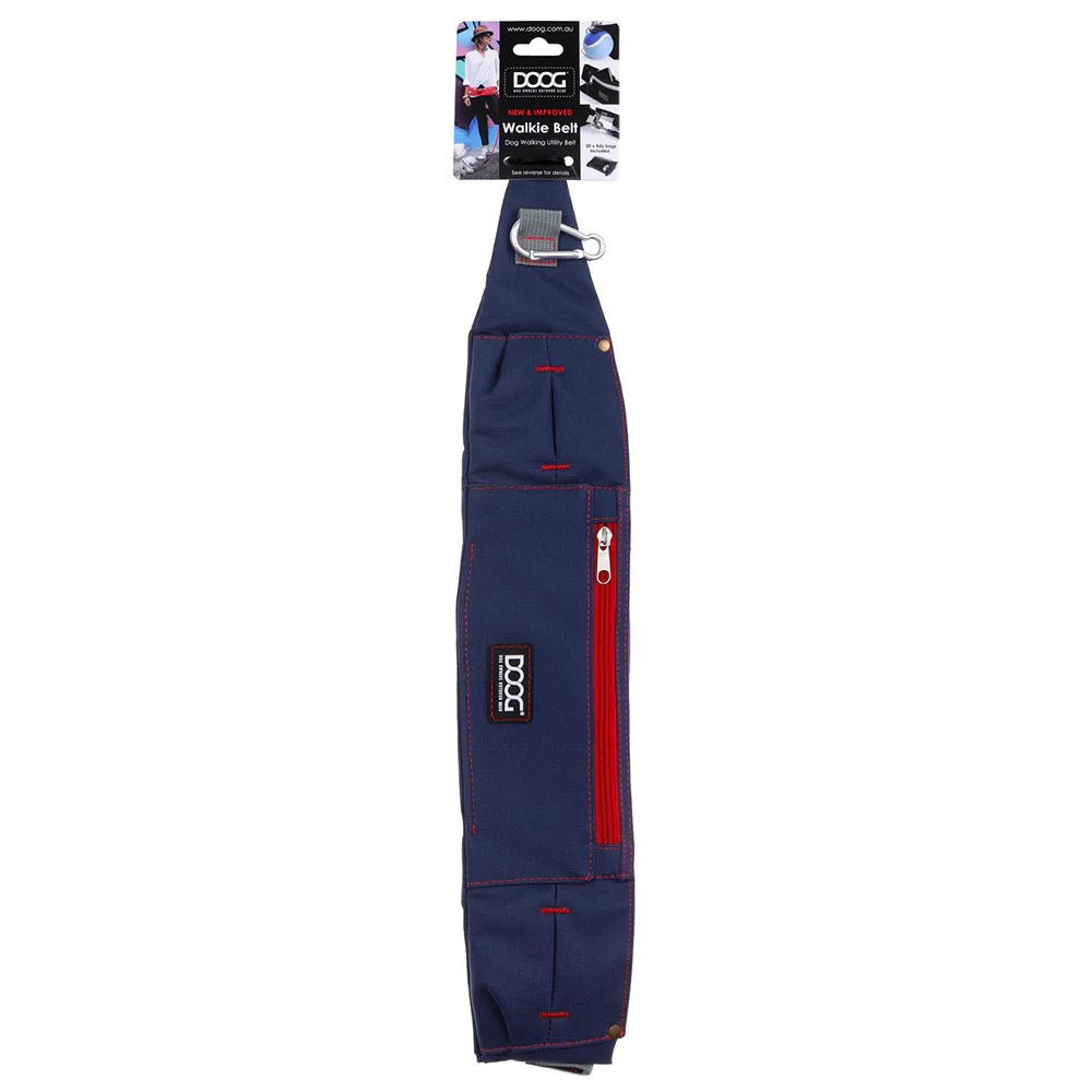 DOOG Dog Walking Belt (Navy/Blue) - Wuffies