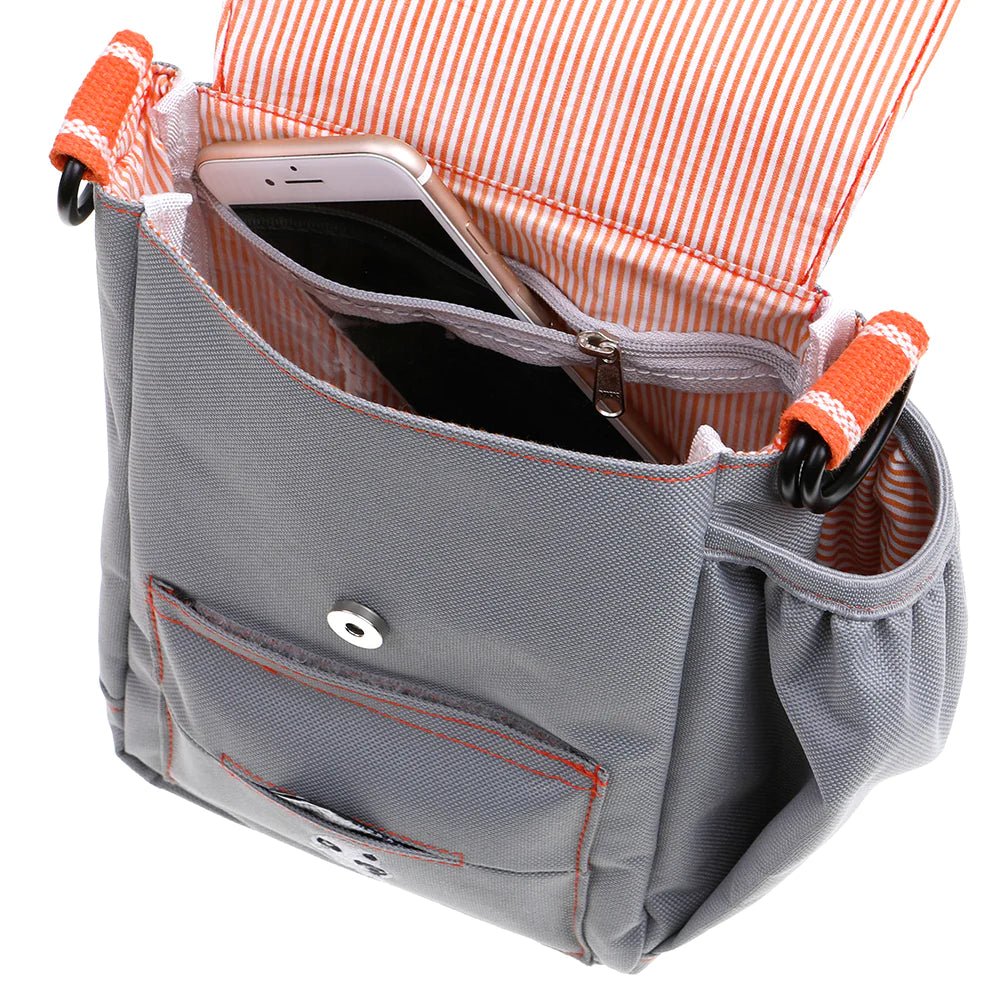 DOOG Shoulder Dog Walking Bag (Grey) - Wuffies