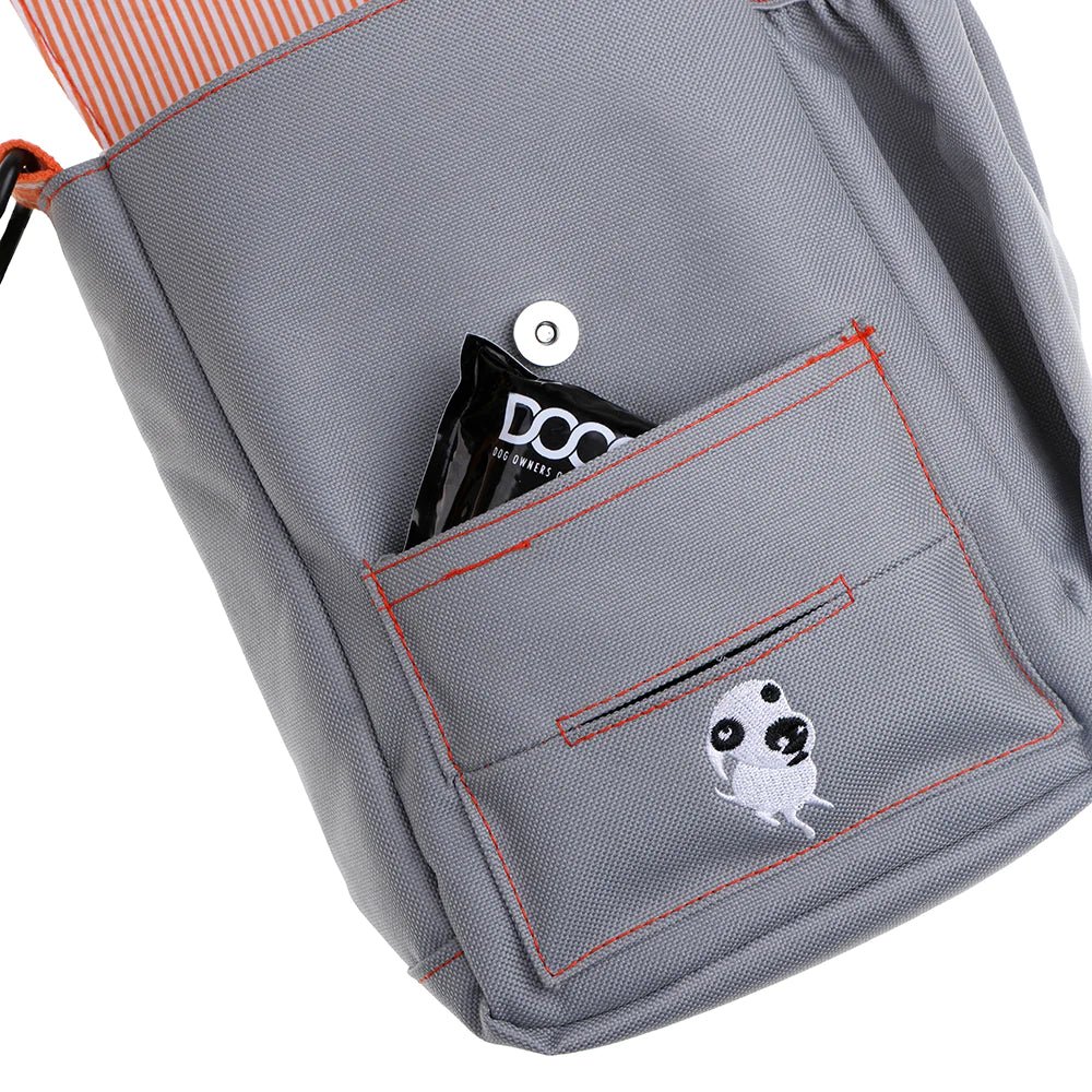 DOOG Shoulder Dog Walking Bag (Grey) - Wuffies
