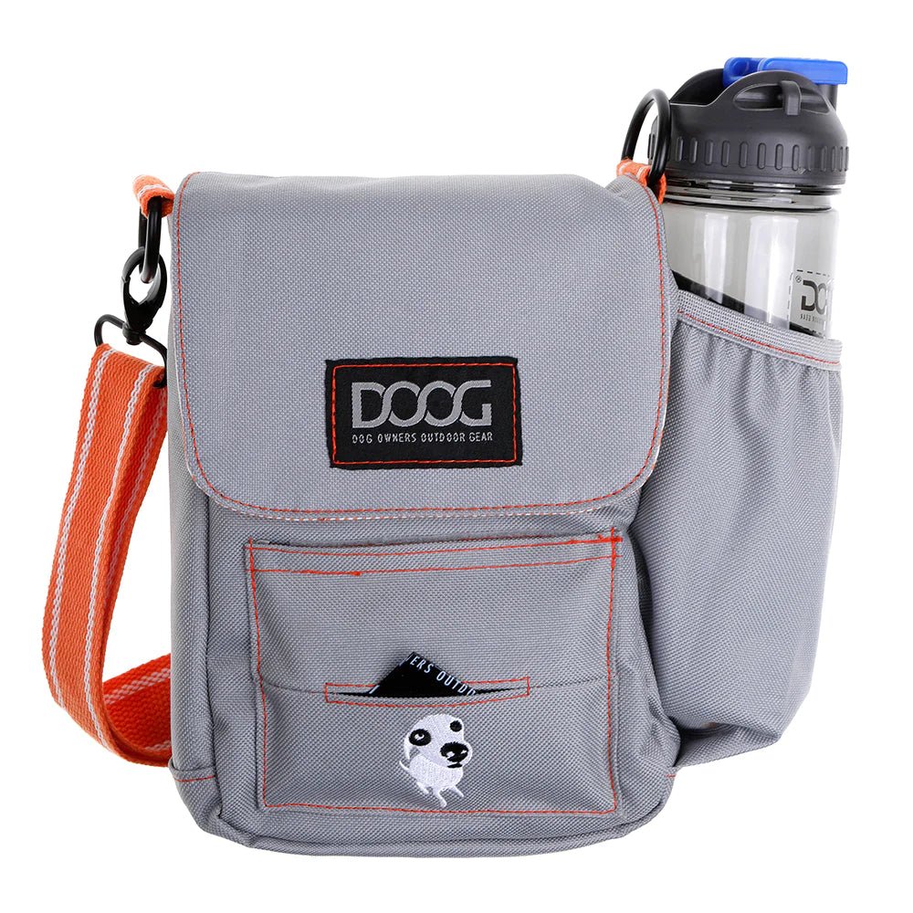 DOOG Shoulder Dog Walking Bag (Grey) - Wuffies