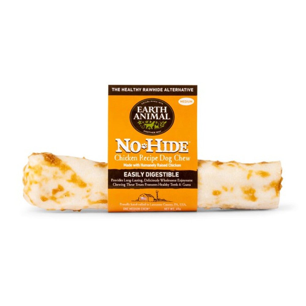 Earth Animal No - Hide Chicken Dog Chew (Medium, 60g) - Wuffies