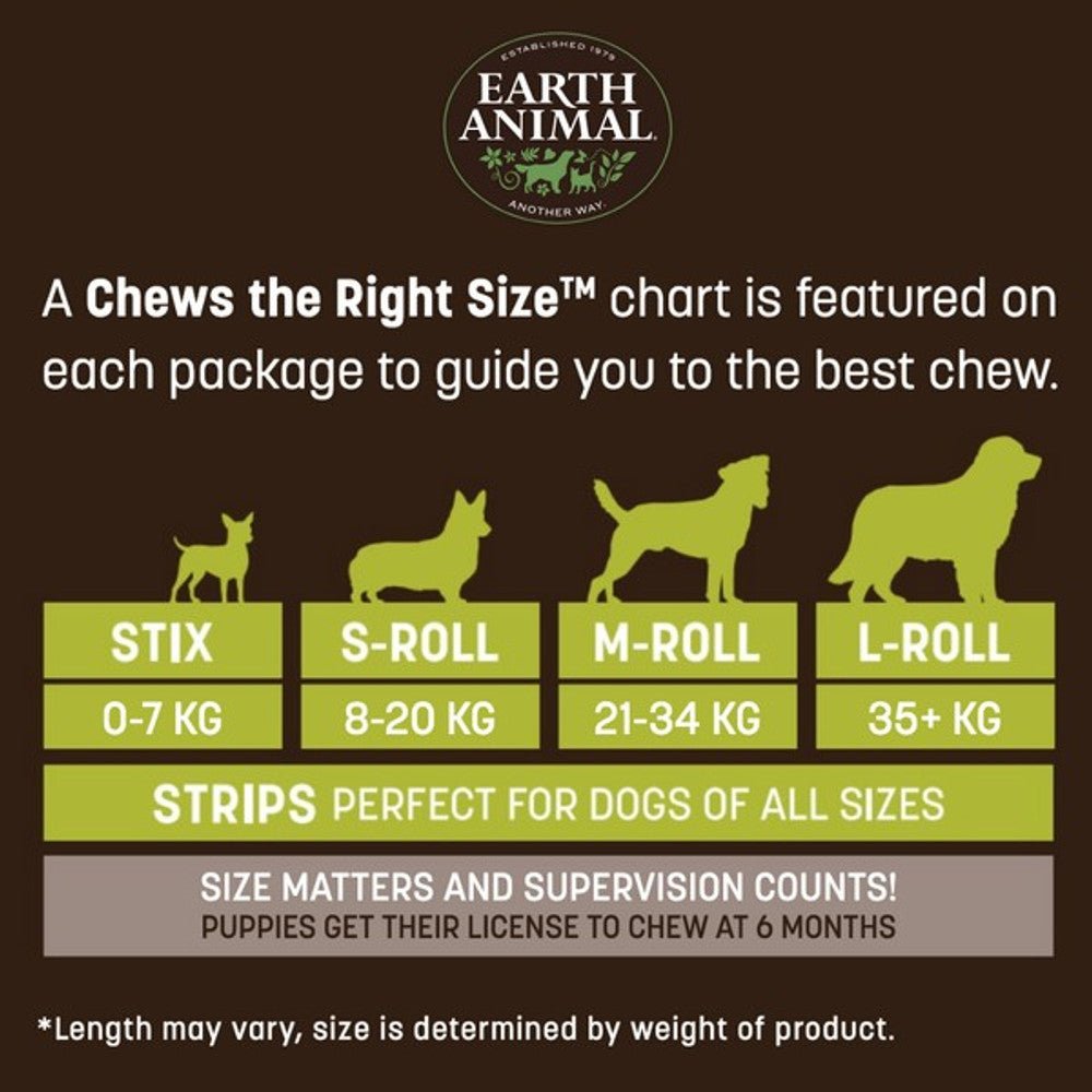 Earth Animal No - Hide Salmon Dog Chew (Large, 99g) - Wuffies