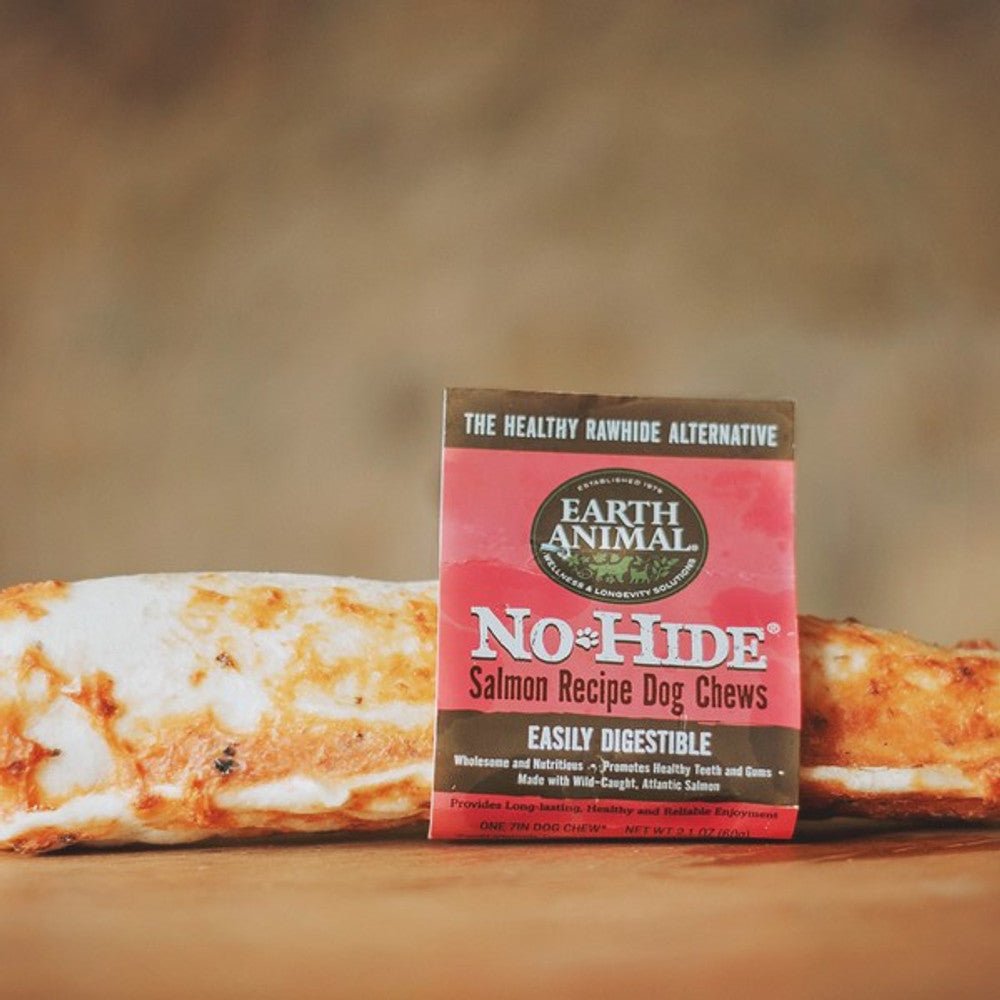 Earth Animal No - Hide Salmon Dog Chew (Medium, 60g) - Wuffies