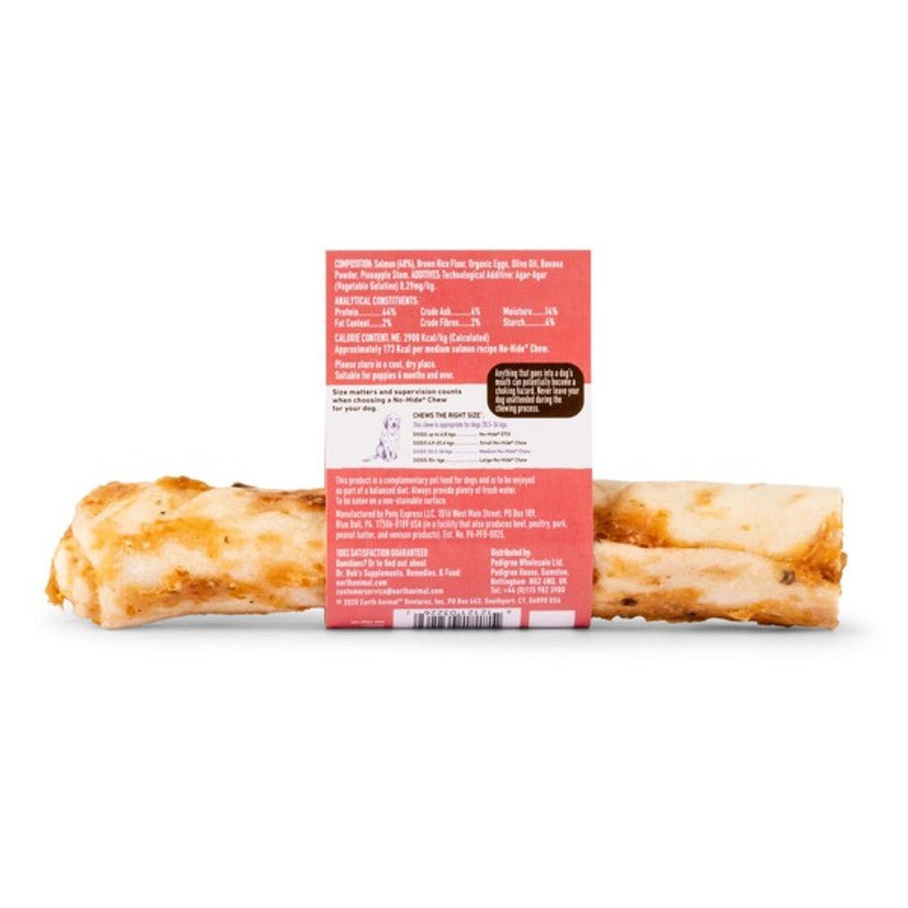 Earth Animal No - Hide Salmon Dog Chew (Medium, 60g) - Wuffies
