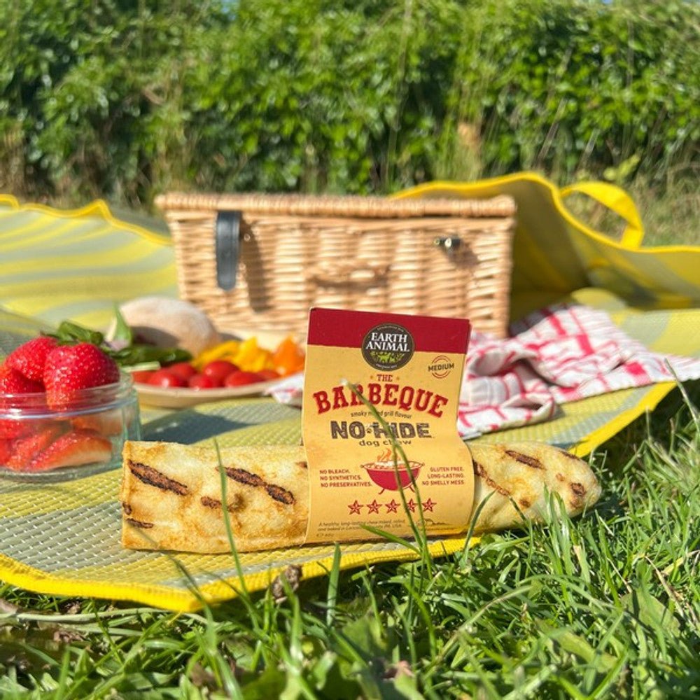 Earth Animal No - Hide The Barbeque Dog Chew (Medium, 60g) - Wuffies