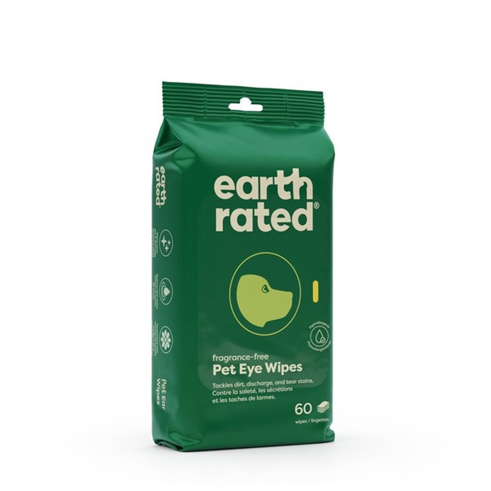 Earth Rated Eye Wipes (60 Wipes) - Wuffies