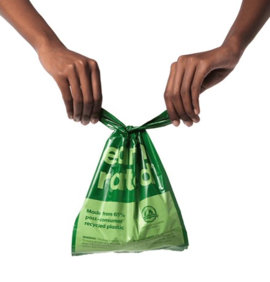 Earth Rated Lavender - Scented Easy - Tie Handle Dog Poop Bags (120 Bags) - Wuffies