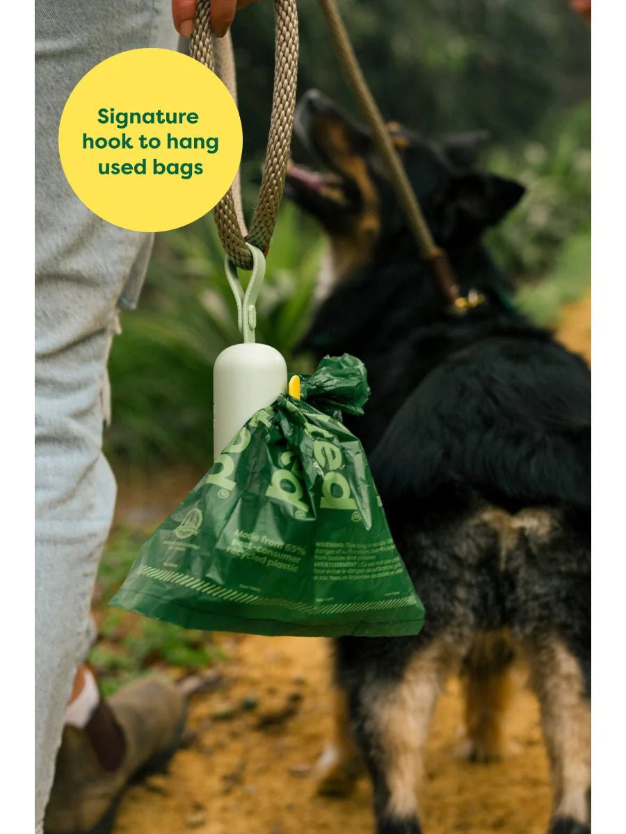 Earth Rated Unscented Dog Poop Bag Dispenser with 15 Bags - Wuffies