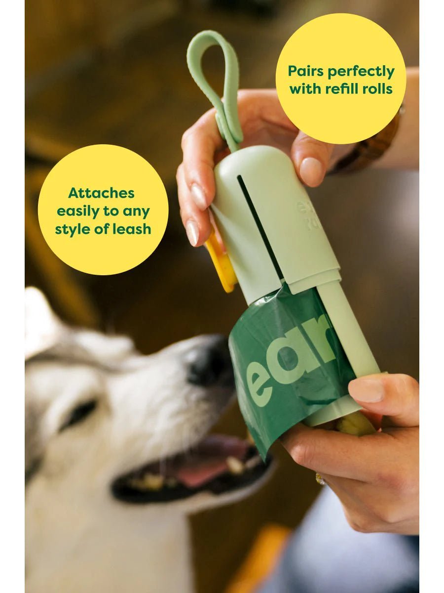 Earth Rated Unscented Dog Poop Bag Dispenser with 15 Bags - Wuffies